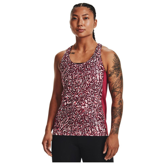 Under Armour Γυναικεία αμάνικη μπλούζα UA Fly By Printed Tank Under Armour Γυναικεία αμάνικη μπλούζα UA Fly By Printed Tank